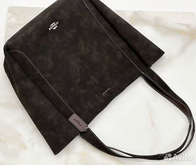 Сумка женская Coach замша