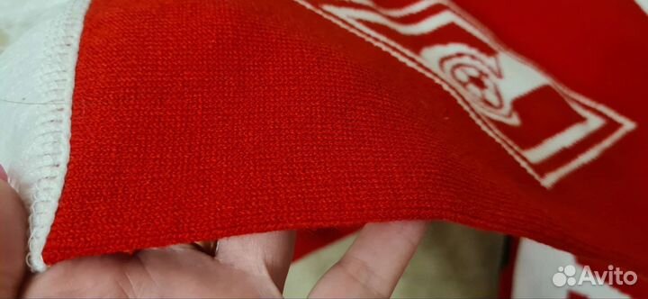 Шарф фк Спартак vs Benfica, новый