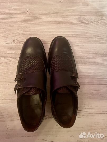 Туфли мужские монки