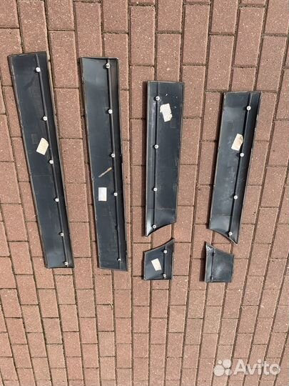 Молдинги ваз 2114 широкие снежная королева 690