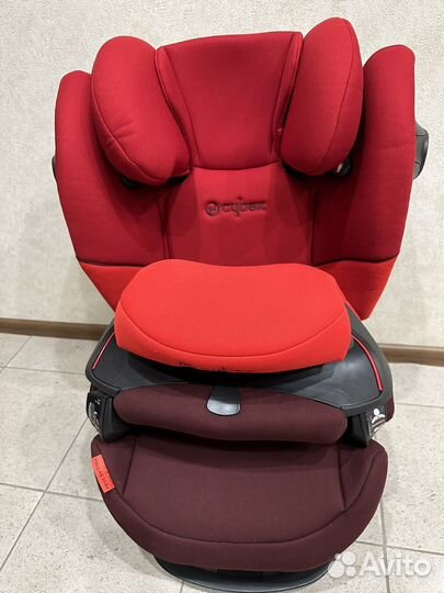 Автокресло cybex pallas M-fit/rumba Red-dark red