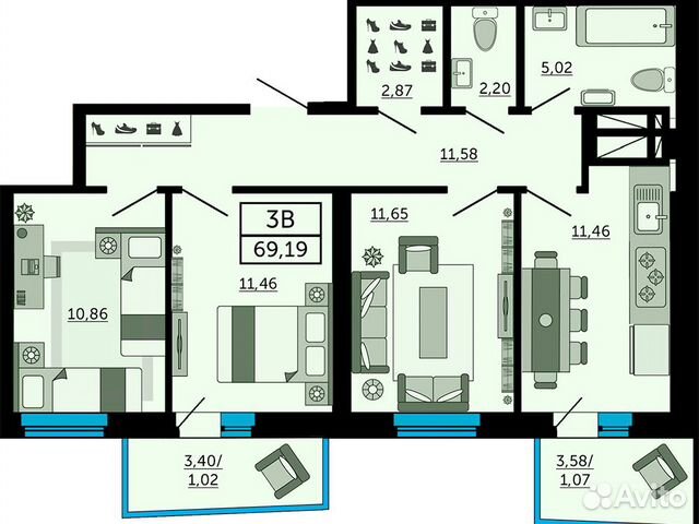 ЖК «ДОНСКОЙ АРБАТ» 🏙️: цены на квартиры в Ростове-на-Дону от ...