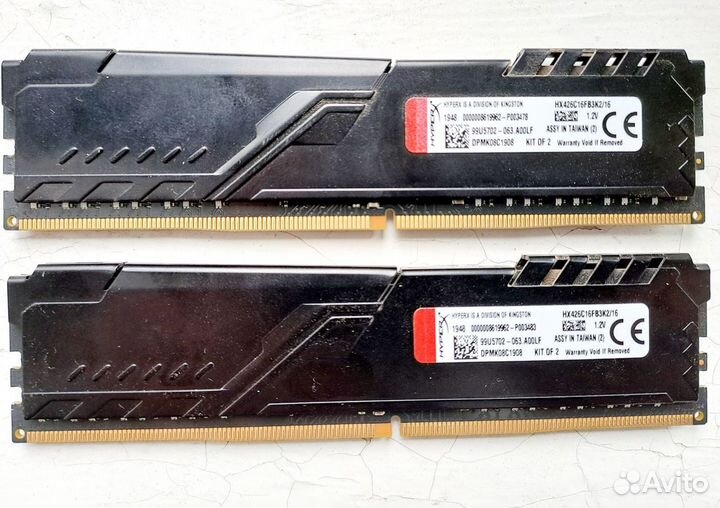 DDR4 8gb озу для пк