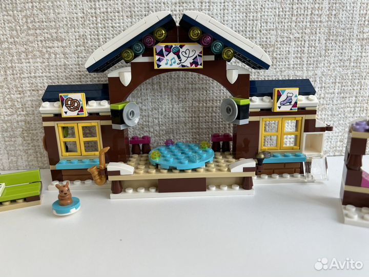 Lego Friends каток на горнолыжном курорте
