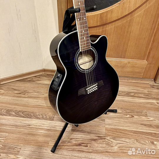 Электроакустическая гитара ibanez AEL2012E-TKS