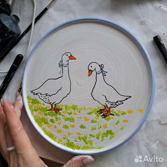 Тарелка декоративная