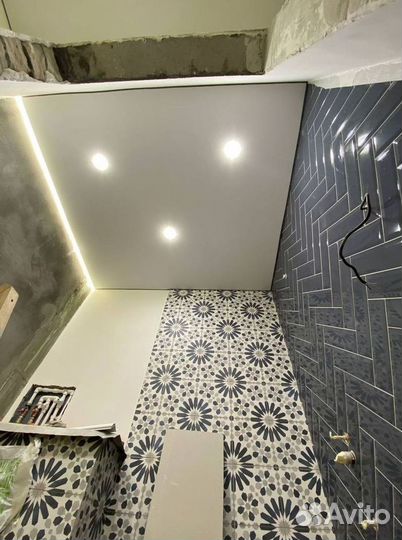 Натяжные потолки. Чистый монтаж