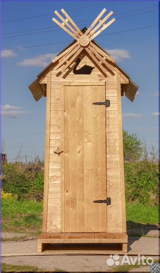 Уличный туалет с установкой HAT116