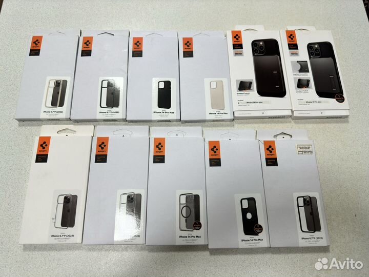 Чехлы Spigen для iPhone 14 pro max лот