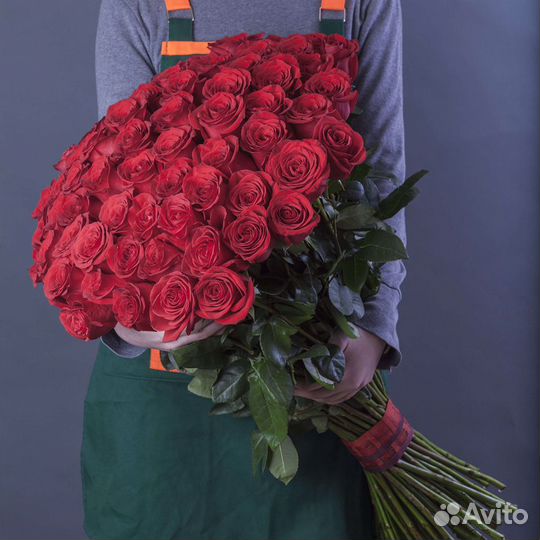 Роза 60,70,80 см, высокая