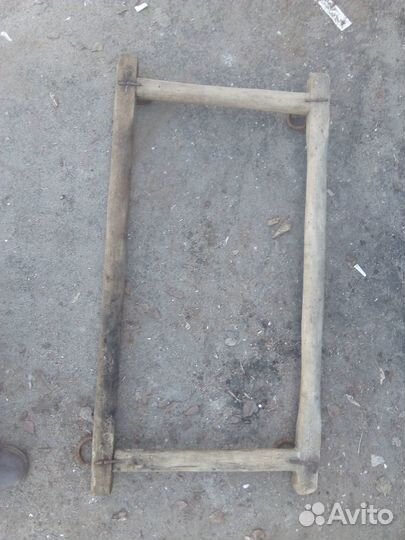 Старинная люлька зыбка