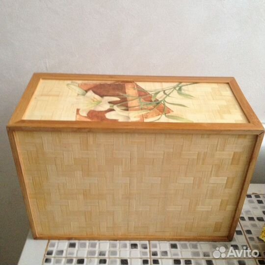 Хлебница деревянная