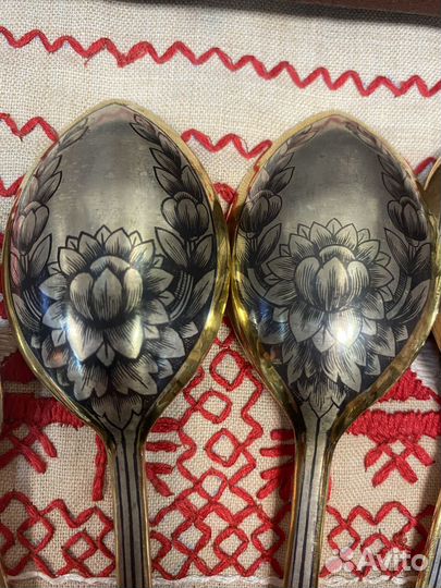 Набор столовый 12 шт.вес634 гр