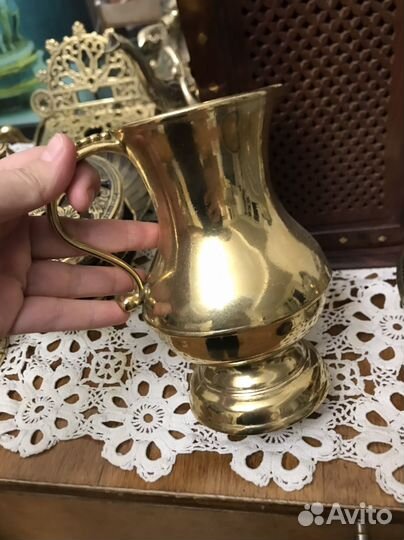 Кувшин из латуни