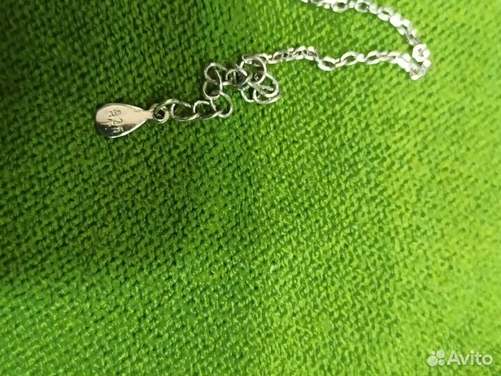 Чокер серебро