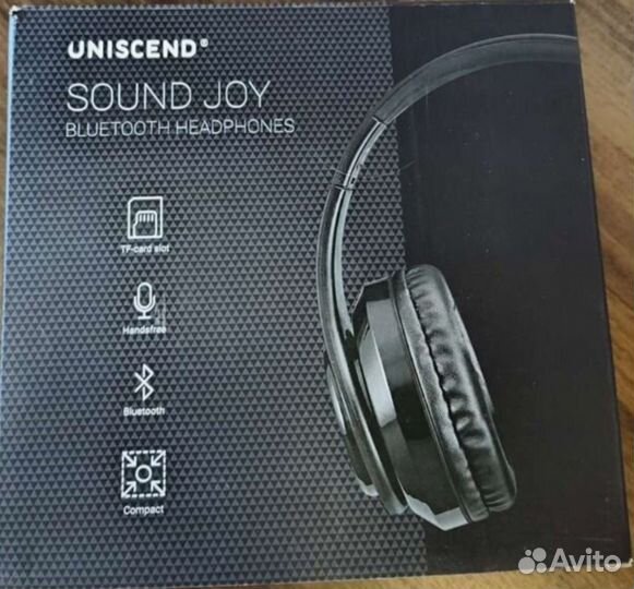Беспроводные наушники Uniscend Sound Joy, черные