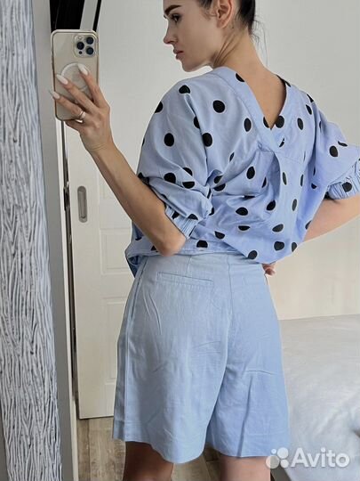 Шорты женские льняные Sela