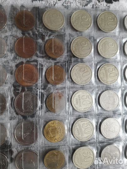 Продаю монеты 10р,5р,2р,50к,3к,1к,1/2к