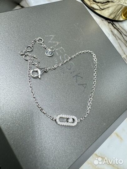 Золотой браслет messika с бриллиантами