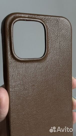 Кожаный чехол на iPhone 12 pro