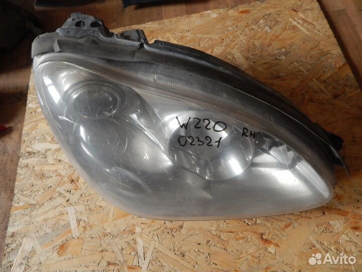 Фара передняя правая Мерседес S500 Mercedes Benz