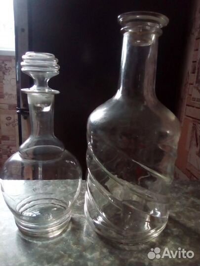 Штофы и графины СССР