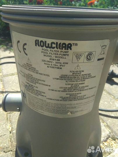 Насос для фильтра intex на запчасти