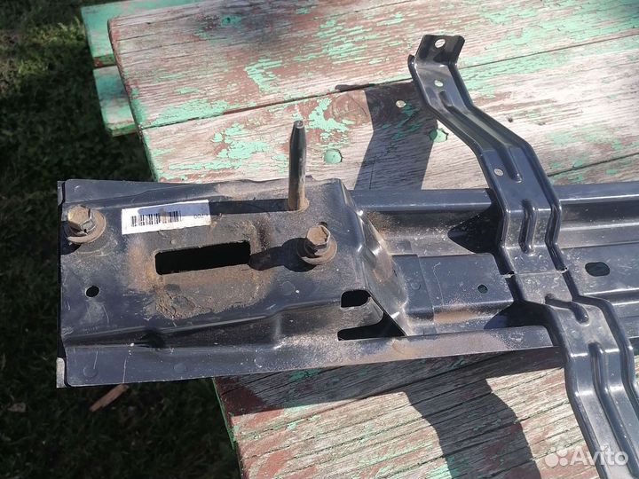 Усилитель заднего бампера hyundai solaris