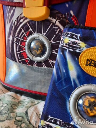 Ортопедический ранец + пенал DerDieDas. Доставка