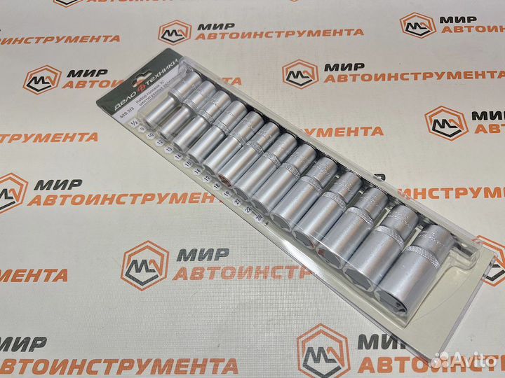 Набор удлиненных головок 1/2 6 гр