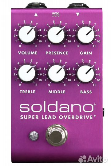 Soldano SLO Pedal Custom Purple