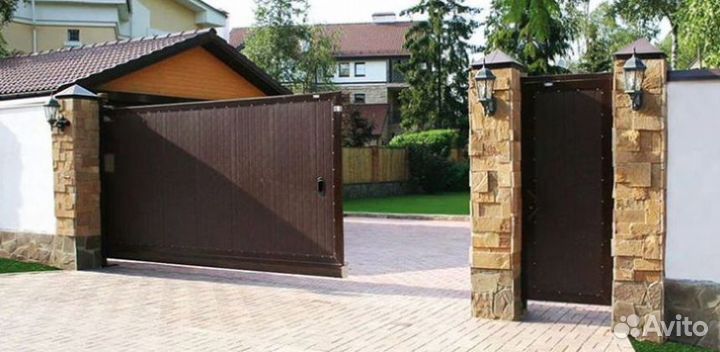 Ворота под ключ