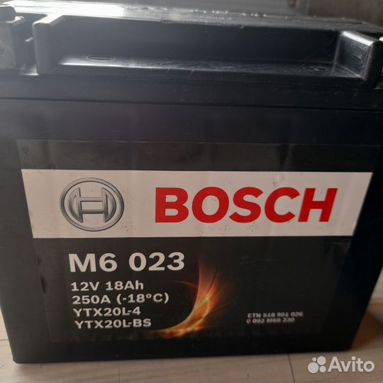 Аккумулятор bosch 12v