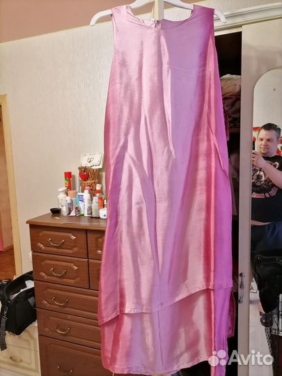 Платье настоящий шёлк из Эмиратов