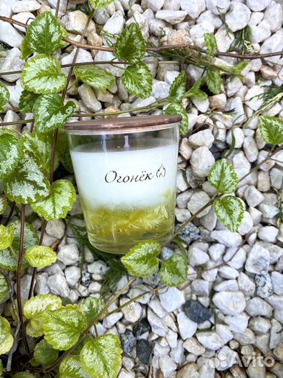 Свечи из кокосового воска