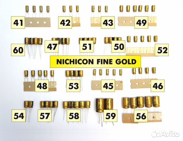 Конденсаторы Аудио Nichicon FG Fine Gold, FW объявление продам