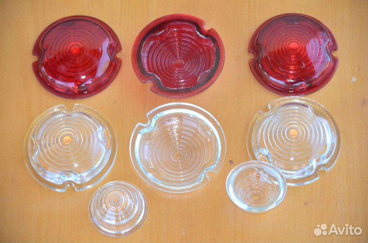 Стёкла фонаря газ 69. газ 52