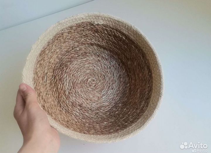 Новая плетёная корзина для хранения,корзинка 28#13