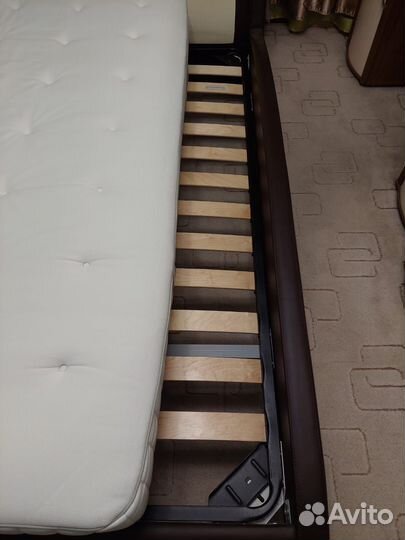 Кровать Corso-2 160х200 см Экокожа в комплекте с м