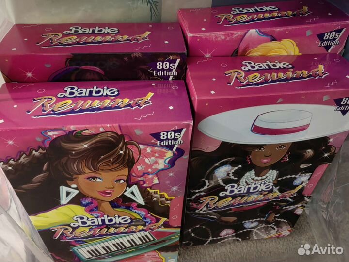Коробки от кукол Барби и Интегрити