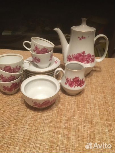 Детская посудка из фарфора. Германия