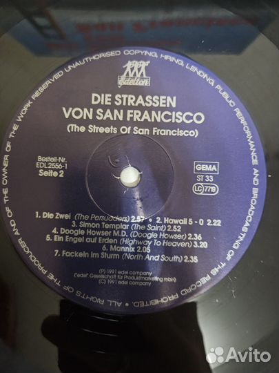 Various – Die Strassen Von San Francisco (The Stre