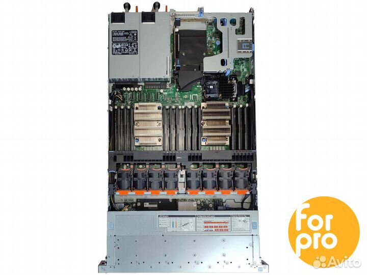 Сервер dell R640 10SFF 2x5118Gld 512GB, H740p