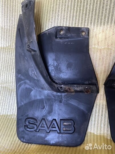 Брызговики задние на сааб 9000