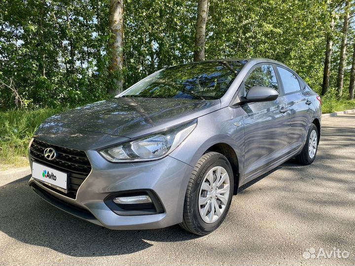 Hyundai Solaris 1.4 МТ, 2019, 60 950 км