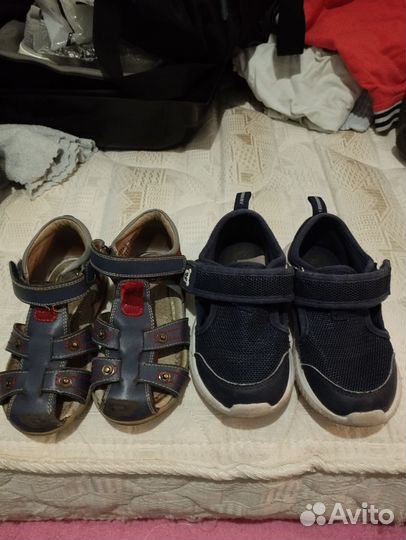 Детская обувь для мальчика пакетом