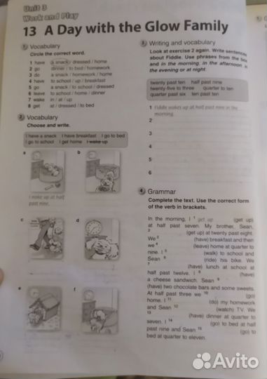 Рабочая тетрадь по английскому 5 класс