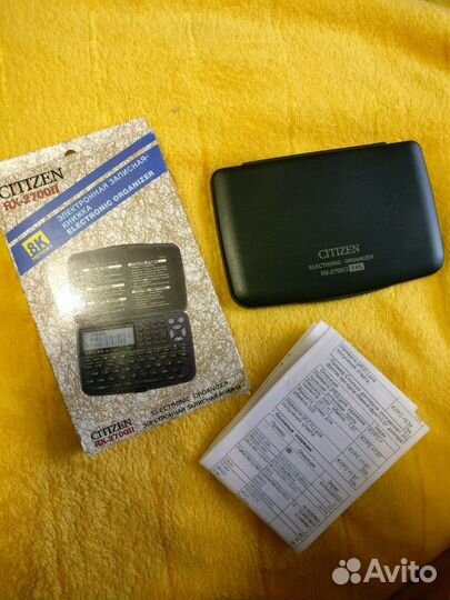 Элекроннная записная книжка citizen rx-2700ll
