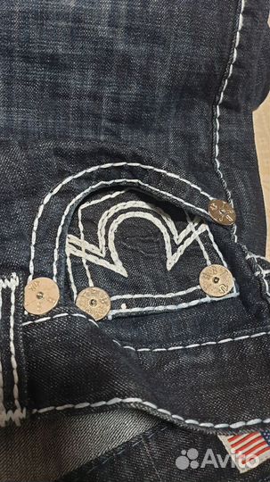 Джинсы true religion синие