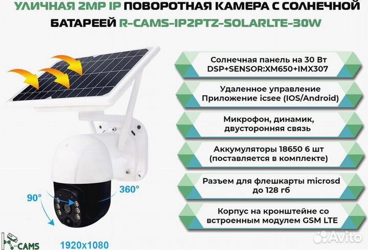 NEW Видеонаблюдение. Поворотная камера с модулем 4